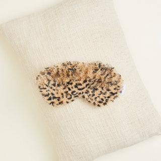 Leopard Warmies Eye Mask