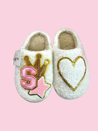 Camel Threads Ivory House Slippers : Youth