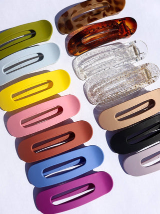 KAXI - LAY DOWN CLAWS ( 19 COLORS ): CLEAR GLITTER