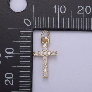 Dainty 14K Gold Filled Cross Charm