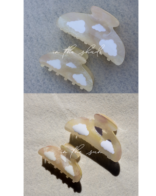 KAXI - COLOR CHANGING CLAWS: COTTON CANDY RECTANGLE / SMALL
