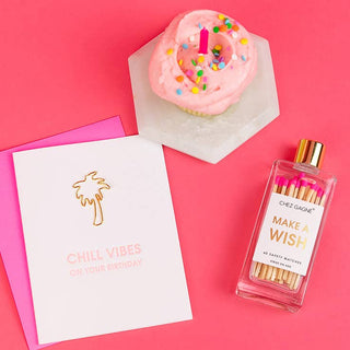 Make A Wish - Glass Bottle Matches