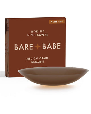 Bare Babe - Adhesive Nipple Covers: Creme / Large