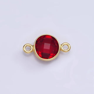 Mini 14k Gold Birthstone Link Connector