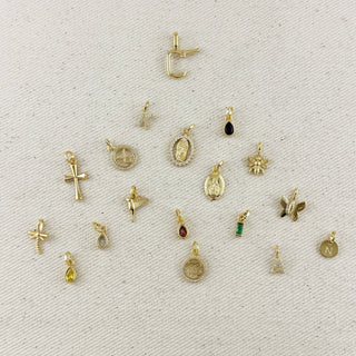18k Gold Filled Dragonfly Charm
