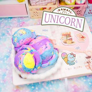 Kawaii Slime Company - Unicorn Scented Ice Cream Pint Slime