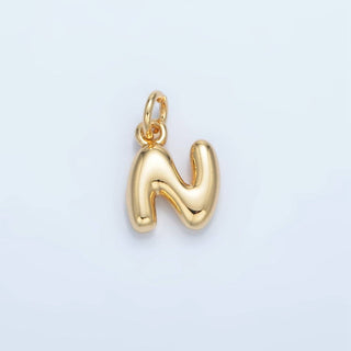 16K Micro Initial Letter Balloon Charm