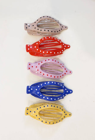 KAXI - POLKA DOT LAY DOWN 2.0 CLAW: YELLOW