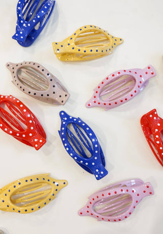 KAXI - POLKA DOT LAY DOWN 2.0 CLAW: YELLOW