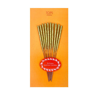Mini Birthday Sparkler Candles Asst. Color