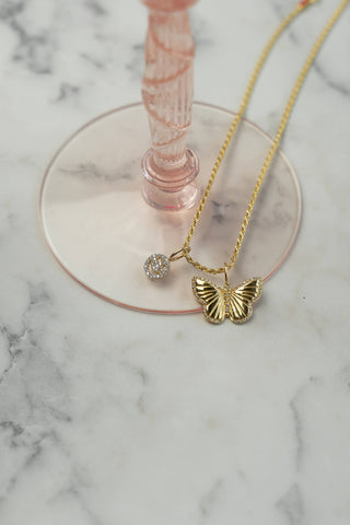The Sis Kiss - Skinny Rope Chain Necklace