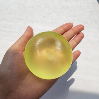 Coconut Oil Squishy Stress Ball: Blue