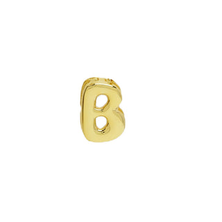 Large Smooth Initial Custom Word Letter Charms