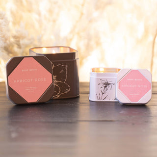 Rosy Rings - Accent Tin Candle - Apricot Rose