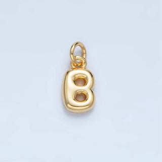 16K Micro Initial Letter Balloon Charm