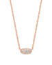Rose Gold White Cz