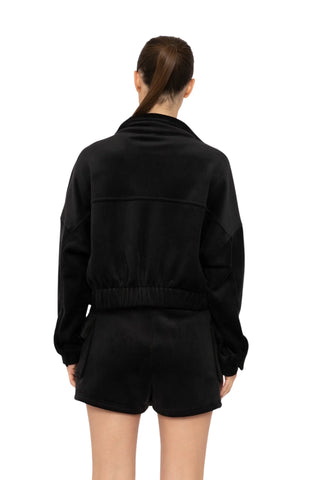 The Kimmie Brushed Corduroy Cropped Jacket & Cargo Skort Set