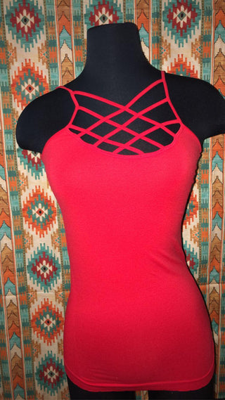Dynamic Caged Seamless Camisole
