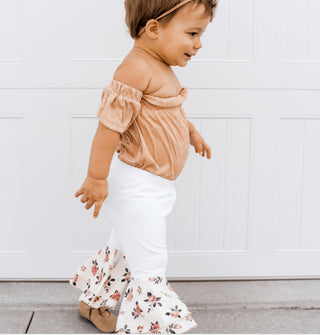 Ally Pleated Bell Bottoms