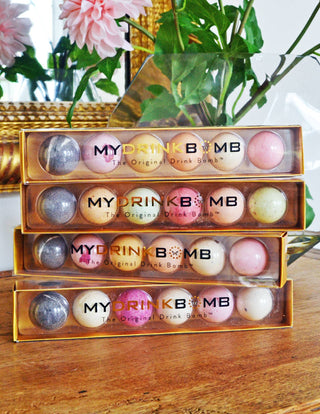 6 Pack Champagne Mix Cocktail Drink Bombs