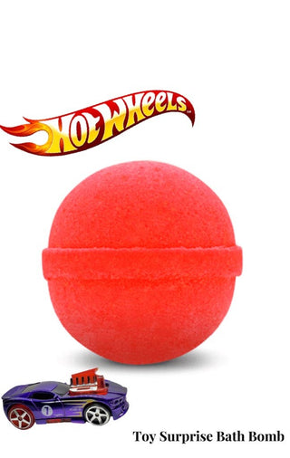 Hot Wheels Surprise Kids Bath Bomb With Mini Toy Inside