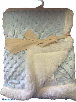 Sherpa Blanket - Pink Bumpy