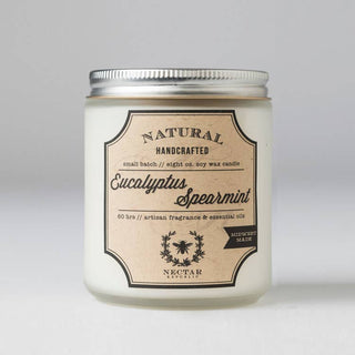 Eucalyptus + Spearmint : Jar Candle
