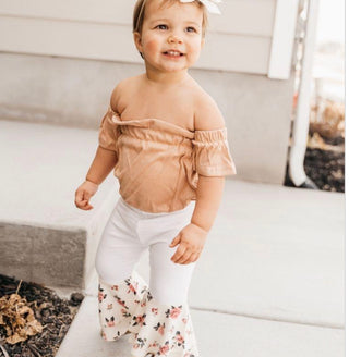 Ally Pleated Bell Bottoms