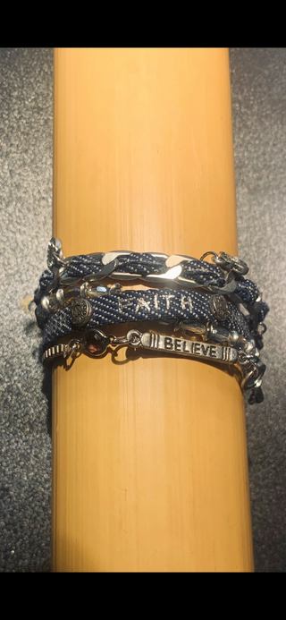 Good Works- Thin Wrap Bracelet