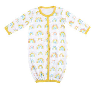 Newborn Gown - Rainbow