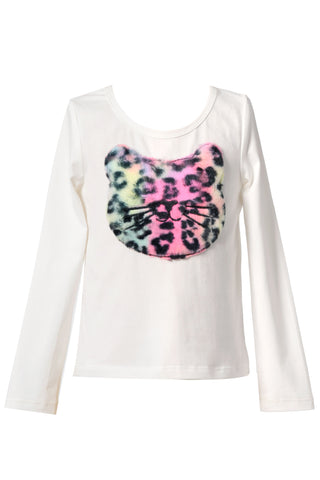 Cheetah Faux Fur Multi Color Top