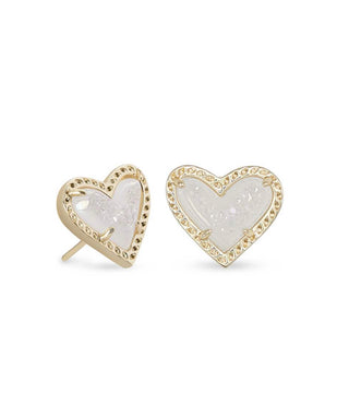 Ari Heart Stud Earrings