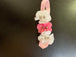 Pink with Rhinestone flowers