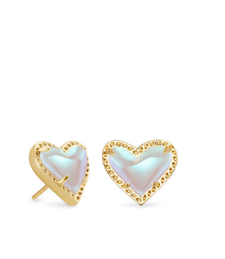 Ari Heart Stud Earrings