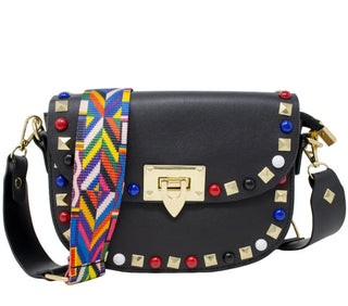 Rockstar Stud Crossbody Handbag