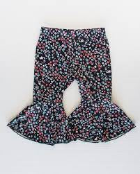 Lina Pleated Bell Bottoms