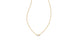 Gold White Crystal