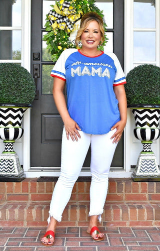 All American Mama Top