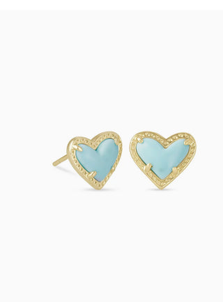 Ari Heart Stud Earrings