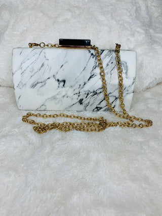 Marble Clutch Purse