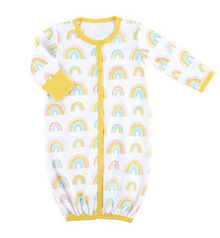 Newborn Gown - Rainbow