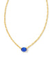Gold Blue Crystal