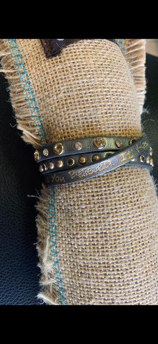 Good Works- Thin Wrap Bracelet
