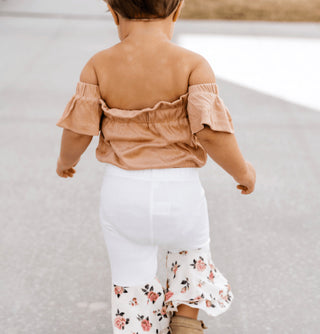 Ally Pleated Bell Bottoms