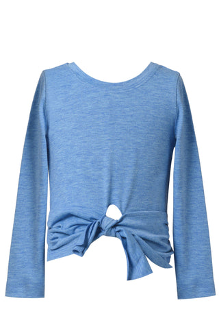 The Abby Twist Front Bow Top