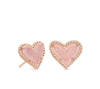 Ari Heart Stud Earrings