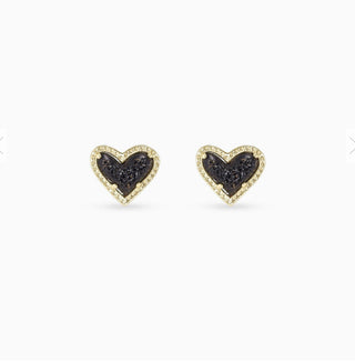 Ari Heart Stud Earrings