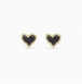 Gold Black Drusy