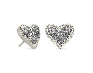 Ari Heart Stud Earrings