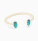 Gold Bronze/Turquoise